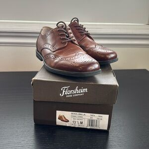 Florsheim kids dress shoes (13.5)